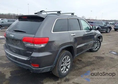 2016 Jeep Grand Cherokee Limited from USA, damaged, VIN 1C4RJFBG1GC406038